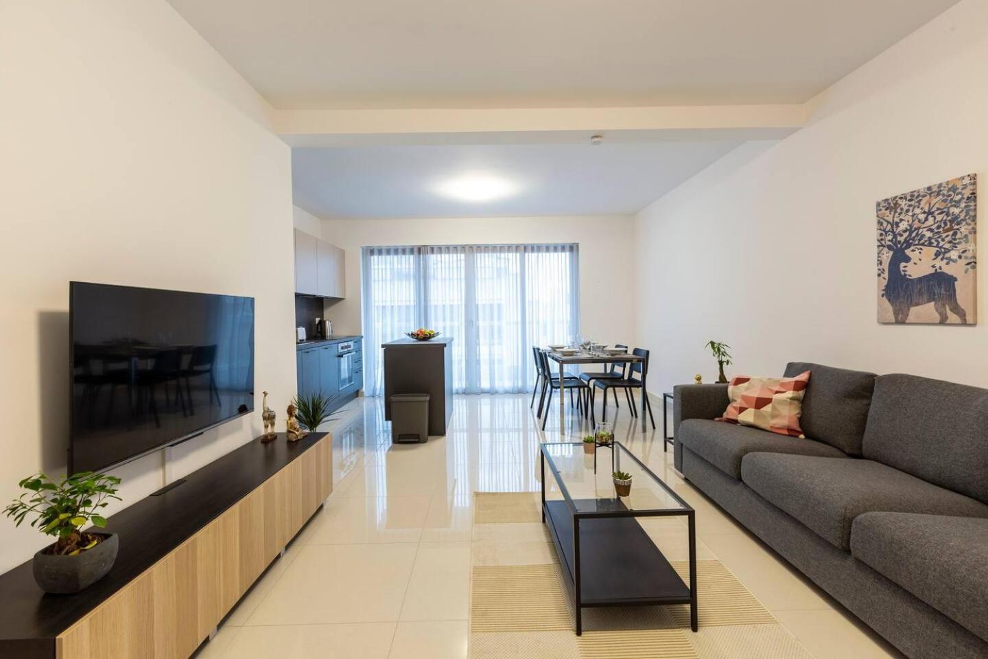 Beautiful Modern Central 2Br Apt Ta Xbiex Luaran gambar